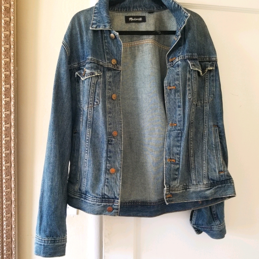 Madewell oversized denim jacket